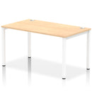 Impulse Single Starter Bench Desk - Maple