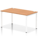 Impulse Single Starter Bench Desk - Oak