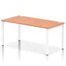 Impulse Single Starter Bench Desk - Beech