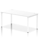 Impulse Single Starter Bench Desk - White