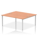 Impulse B2B 2 Person Bench Desk - Beech