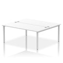 Impulse B2B 2 Person Bench Desk - White