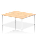 Impulse B2B 2 Person Bench Desk - Maple