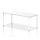 Impulse Single Starter Bench Desk - White