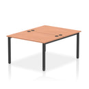 Impulse B2B 2 Person Bench Desk - Beech