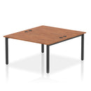 Impulse B2B 2 Person Bench Desk - Walnut