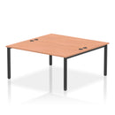 Impulse B2B 2 Person Bench Desk - Beech