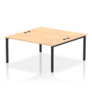 Impulse B2B 2 Person Bench Desk - Maple