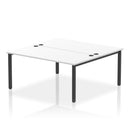 Impulse B2B 2 Person Bench Desk - White