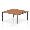 Impulse B2B 2 Person Bench Desk - Walnut