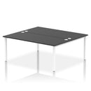 Impulse B2B 2 Person Bench Desk - Black