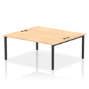 Impulse B2B 2 Person Bench Desk - Maple