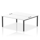 Impulse B2B 2 Person Bench Desk - White