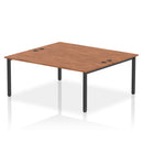 Impulse B2B 2 Person Bench Desk - Walnut