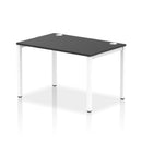 Impulse Single Starter Bench Desk - Black