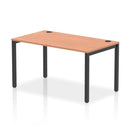 Impulse Single Starter Bench Desk - Beech
