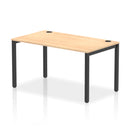Impulse Single Starter Bench Desk - Maple