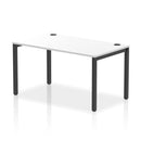 Impulse Single Starter Bench Desk - White