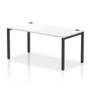 Impulse Single Starter Bench Desk - White
