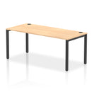 Impulse Single Starter Bench Desk - Maple