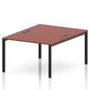 Impulse B2B 2 Person Bench Desk - Brick Red