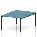 Impulse B2B 2 Person Bench Desk - Dark Teal