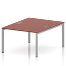 Impulse B2B 2 Person Bench Desk - Brick Red