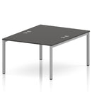 Impulse B2B 2 Person Bench Desk - Carbon Grey