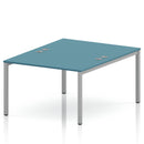 Impulse B2B 2 Person Bench Desk - Dark Teal