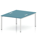 Impulse B2B 2 Person Bench Desk - Dark Teal