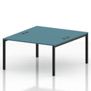 Impulse B2B 2 Person Bench Desk - Dark Teal