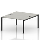 Impulse B2B 2 Person Bench Desk - Dove Grey