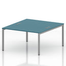 Impulse B2B 2 Person Bench Desk - Dark Teal