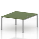 Impulse B2B 2 Person Bench Desk - Moss Green