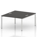 Impulse B2B 2 Person Bench Desk - Carbon Grey