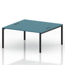 Impulse B2B 2 Person Bench Desk - Dark Teal