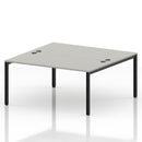 Impulse B2B 2 Person Bench Desk - Dove Grey
