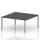 Impulse B2B 2 Person Bench Desk - Carbon Grey