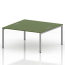 Impulse B2B 2 Person Bench Desk - Moss Green