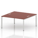 Impulse B2B 2 Person Bench Desk - Brick Red