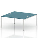 Impulse B2B 2 Person Bench Desk - Dark Teal