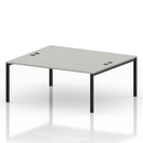 Impulse B2B 2 Person Bench Desk - Dove Grey