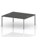 Impulse B2B 2 Person Bench Desk - Carbon Grey