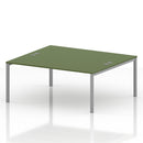 Impulse B2B 2 Person Bench Desk - Moss Green
