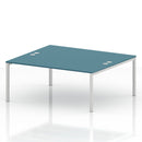 Impulse B2B 2 Person Bench Desk - Dark Teal