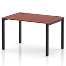 Impulse Single Starter Bench Desk - Brick Red