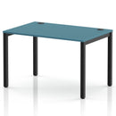 Impulse Single Starter Bench Desk - Dark Teal