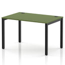 Impulse Single Starter Bench Desk - Moss Green