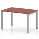 Impulse Single Starter Bench Desk - Brick Red