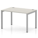 Impulse Single Starter Bench Desk - Dove Grey